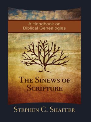 cover image of The Sinews of Scripture